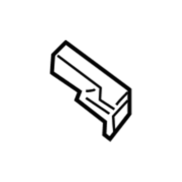 68051324AA Mopar GUSSET-Rear Lower Illustration 1 of 1