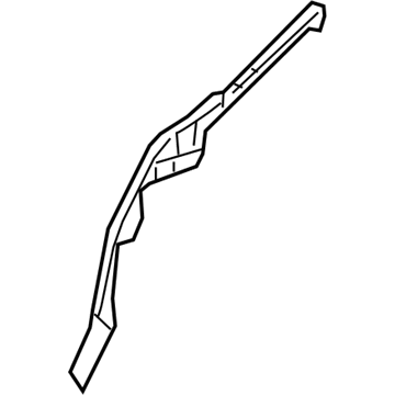 68273928AA Mopar Extension-Rear Rail Illustration 1 of 1