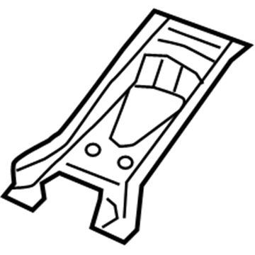 68043181AC Mopar REINFMNT-WINCH Illustration 1 of 1