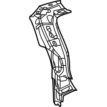 68045534AF Mopar D Pillar Reinforcement Illustration 1 of 1