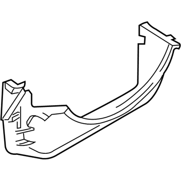 2000 Dodge Dakota Fan Shroud - 52029181AC