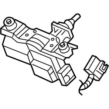 55156325AE Mopar Liftgate Wiper Motor Illustration 1 of 1