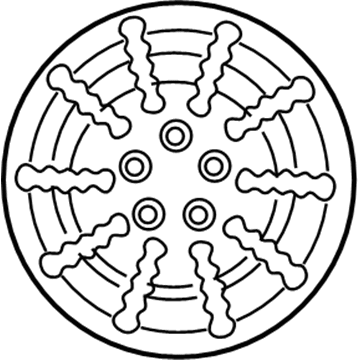 2001 Chrysler LHS Wheel Cover - QX35PAKAB