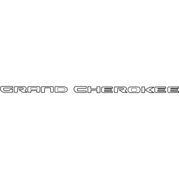 2025 Jeep Grand Cherokee Emblem - 68524488AA