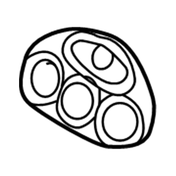 QV65VK9AA Mopar Instrument Panel Bezel Illustration 1 of 1