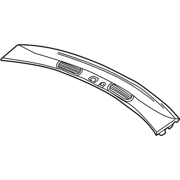 PV81DX9AC Mopar Instrument Panel Cover Illustration 1 of 1