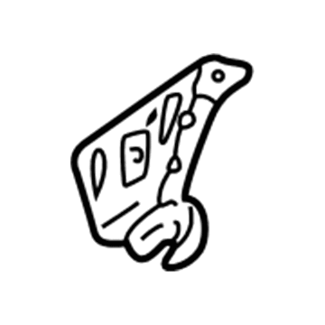 Mopar 52059012AB Tow Hook 52059012AB Mopar Tow Hook Illustration 1 of 1