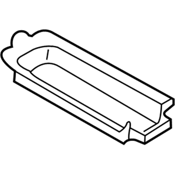 5018901AC Mopar Floor Console Mat Illustration 1 of 1