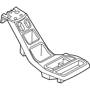 UE711L5AA Mopar Plate Floor Console Illustration 1 of 1