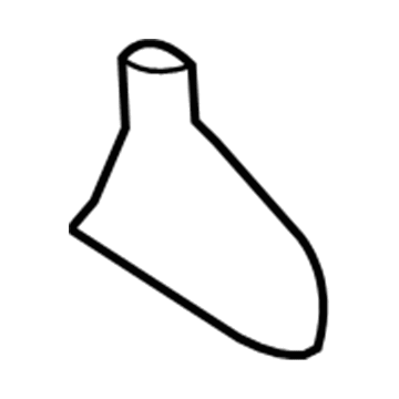 Mopar XP201X9AA Boot-Parking Brake Lever XP201X9AA Mopar Boot-Parking Brake Lever Illustration 1 of 1