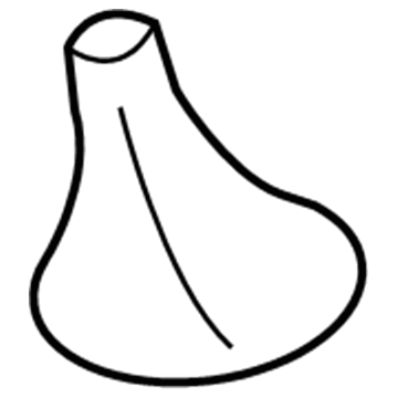 XP191X9AA Mopar Gearshift Boot Illustration 1 of 1