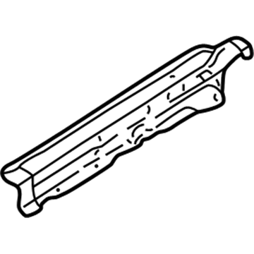 Mopar MR535511 Extension-Cowl Top MR535511 Mopar Extension-Cowl Top Illustration 1 of 1