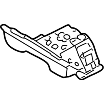 MR392154 Mopar Extension-Dash Panel To Engine Illustration 1 of 1