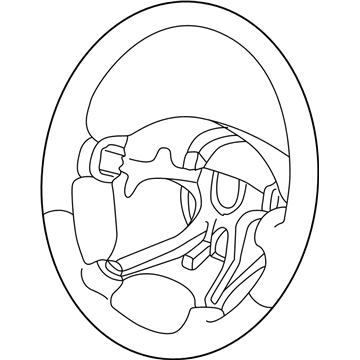 Chrysler 300M Steering Wheel - LK701FK