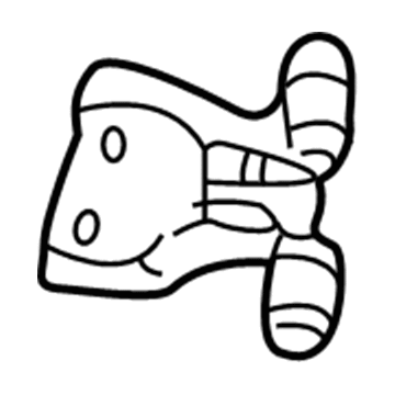 2006 Dodge Stratus Door Hinge - 5127799AA