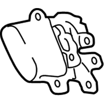 5JD451J1AD Mopar Inside Release Handle Illustration 1 of 1