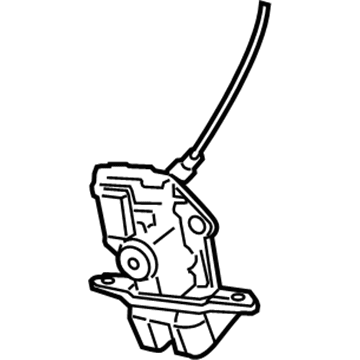 5178213AB Mopar Link-Door Lock Cylinder To Latch Illustration 1 of 1