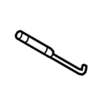 5074223AG Mopar Glass-Rear Door Fixed With Run Ch Illustration 1 of 1