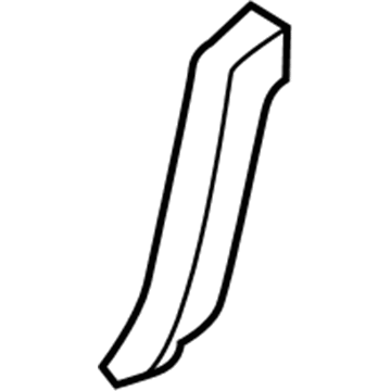 XB021DVAC Mopar Rear Seat Belt Illustration 1 of 1