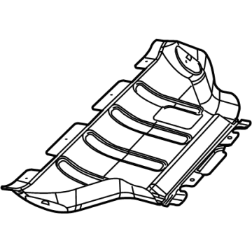 68037063AE Mopar Front Shield Illustration 1 of 1