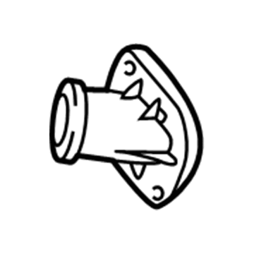 2004 Dodge Ram 1500 Thermostat Housing - 5037089AA