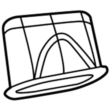 1UA33BD3AA Mopar Pull Cup-DECKLID Inner Illustration 1 of 1