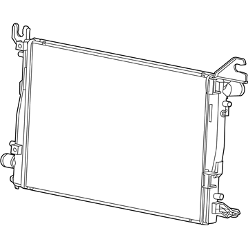 2014 Ram 4500 Radiator - 52014721AB