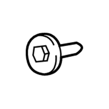 68210897AA Mopar Hexagon Head Bolt Illustration 1 of 1