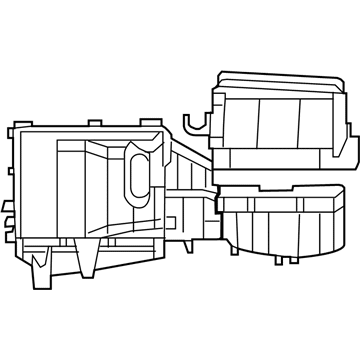Mopar 68018098AC Housing-Blower Motor 68018098AC Mopar Housing-Blower Motor Illustration 1 of 1