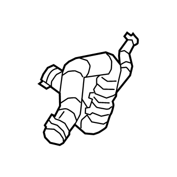 2025 Ram 1500 Radiator Hose - 68268584AE