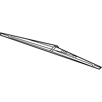 2019 Dodge Journey Windshield Wiper - 68040372AA