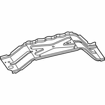 68357586AA Mopar Wheelhouse Inner Panel Illustration 1 of 1