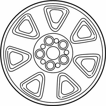 2001 Chrysler Sebring Wheel Cover - RA42PAKAD