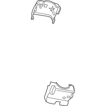 Dodge Durango Steering Column Cover - 1GY08ZJ8AA