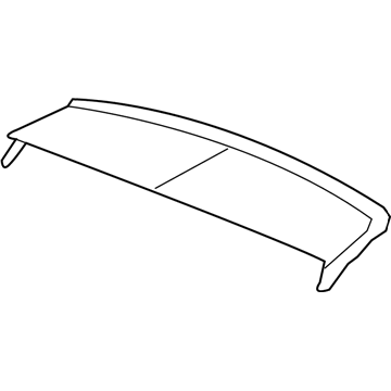 68028458AA Mopar Panel-Folding Top Illustration 1 of 1