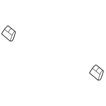 1FY511DVAA Mopar Rear Headrest Illustration 1 of 1