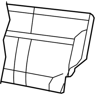 1FZ771J8AA Mopar Rear Seat Back Cover Illustration 1 of 1