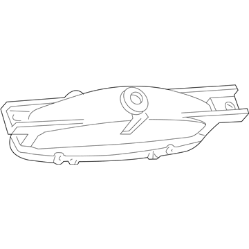 4805121AD Mopar High Mounted Stop Lamp Illustration 1 of 1