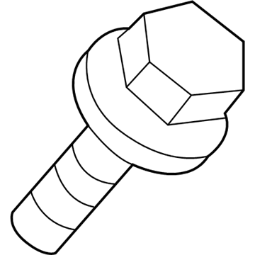 6101777 Mopar Screw-HEXAGON FLANGE Head Tapping Illustration 1 of 1