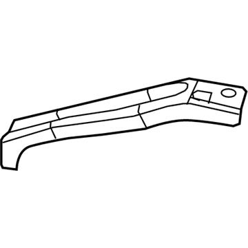 52125349AD Mopar GUSSET-Track Bar Illustration 1 of 1