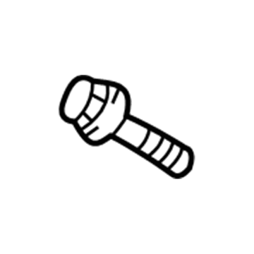 6505378AA Mopar Hexagon Flange Head Screw Illustration 1 of 1