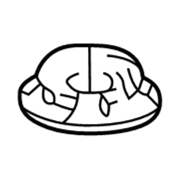 Jeep Grand Cherokee Coil Spring Insulator - 52088402AB