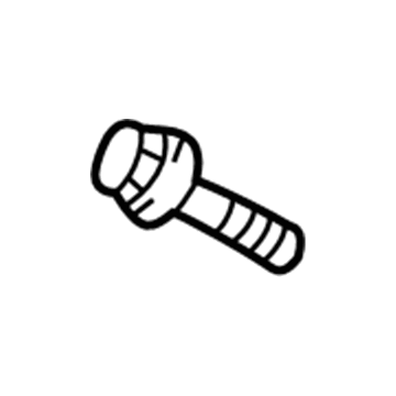 6502473 Mopar Hexagon Flange Head Bolt Illustration 1 of 1