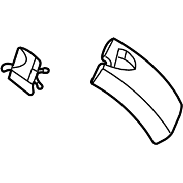 SG561QLAD Mopar Door-Center Console Storage Illustration 1 of 1