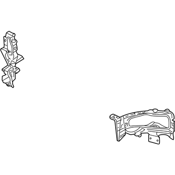 MR954225 Mopar Headlamp Support Illustration 1 of 1