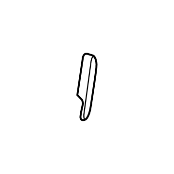 5NN97HL1AA Mopar Outboard Shield Illustration 1 of 1