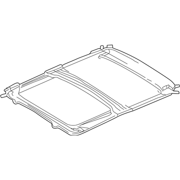 Mopar 5102331AA Frame Int-SUNROOF 5102331AA Mopar Frame Int-SUNROOF Illustration 1 of 1