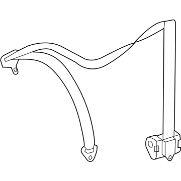 Dodge Sprinter 3500 Seat Belt - 5125014AA