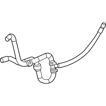 Ram 2500 Power Steering Hose - 68143663AE