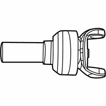2008 Dodge Ram 2500 Driveshaft Yokes - 68029383AB